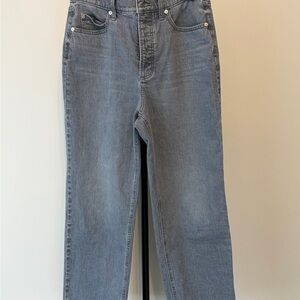 Universal Thread Highest Straight Gray Jeans 10R Button Fly